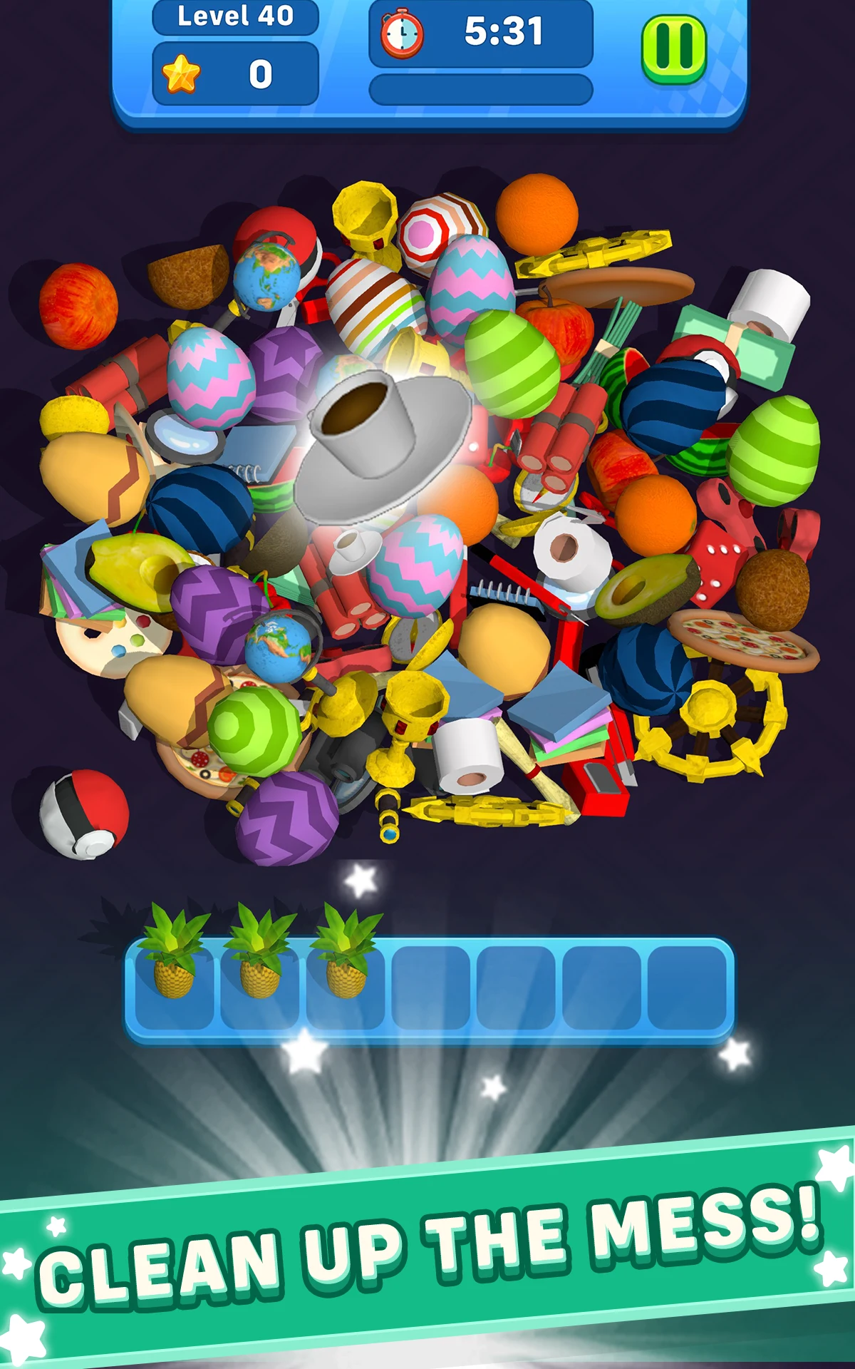 Tile Games 3D: Match 3 Puzzle screenshot